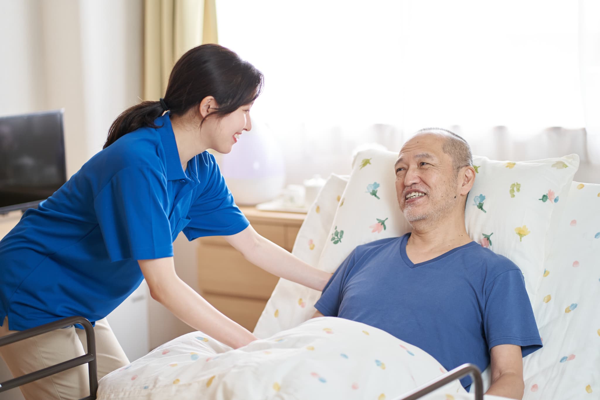 Mさん　デイサービスセンターの介護職員／正社員