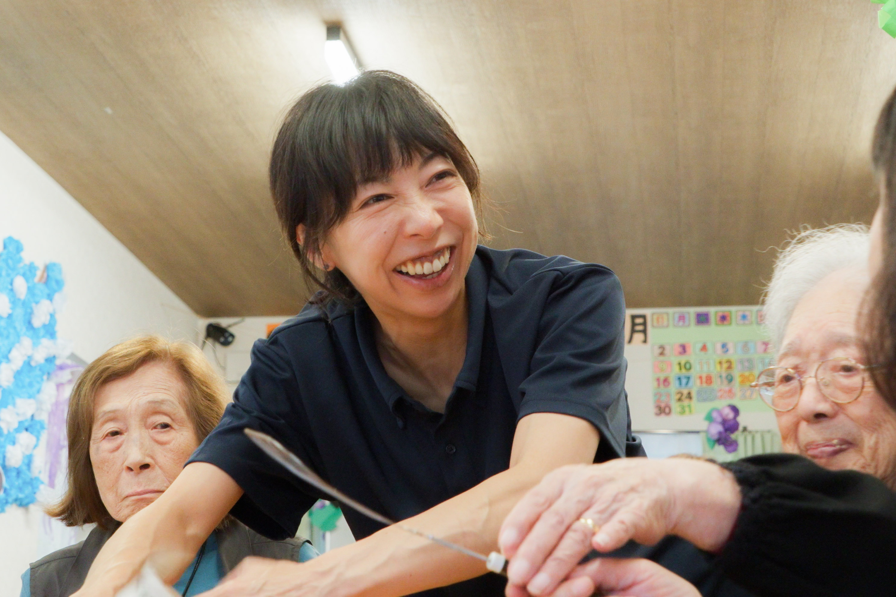 A.Aさん／デイサービスセンターの介護職員／正社員